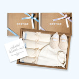 Organic Baby Gift Box, 3 Ribbon Options