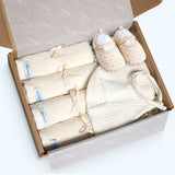 Organic Baby Gift Box, 3 Ribbon Options