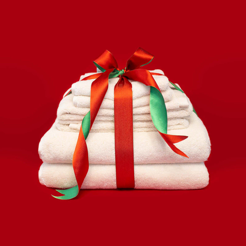 Organic Towel Holiday Bundle, Set of 6