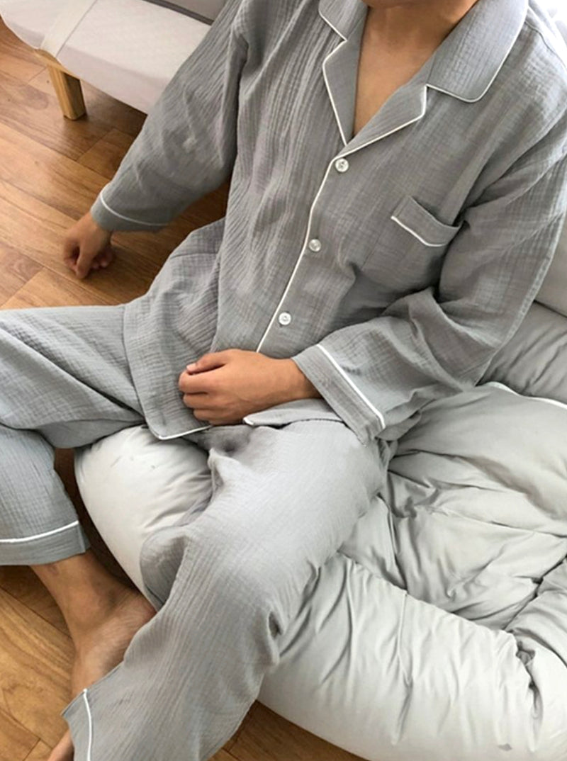 Cotton Pajama Set (Men)